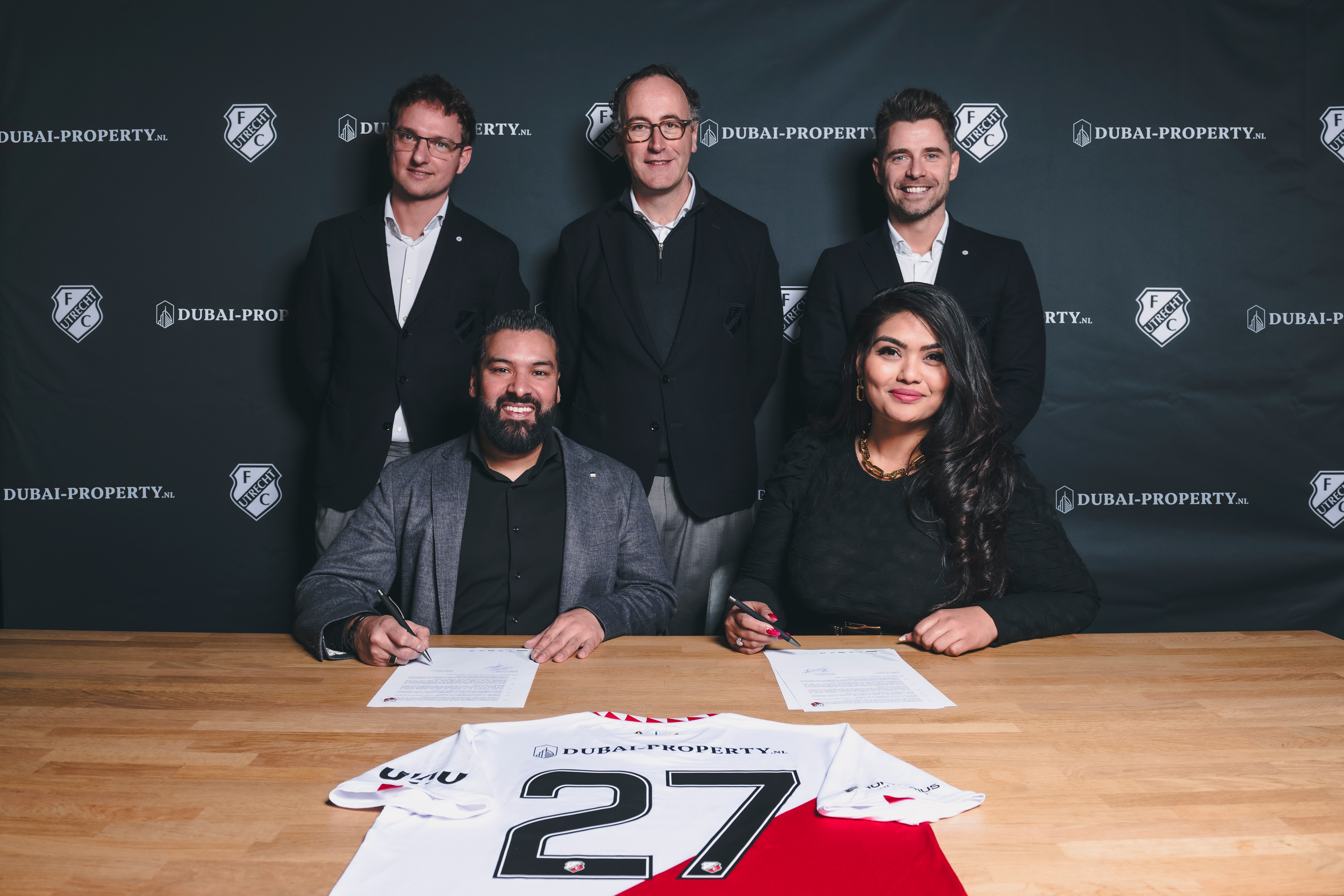 Dubai-Property.nl nieuwe rugsponsor FC Utrecht