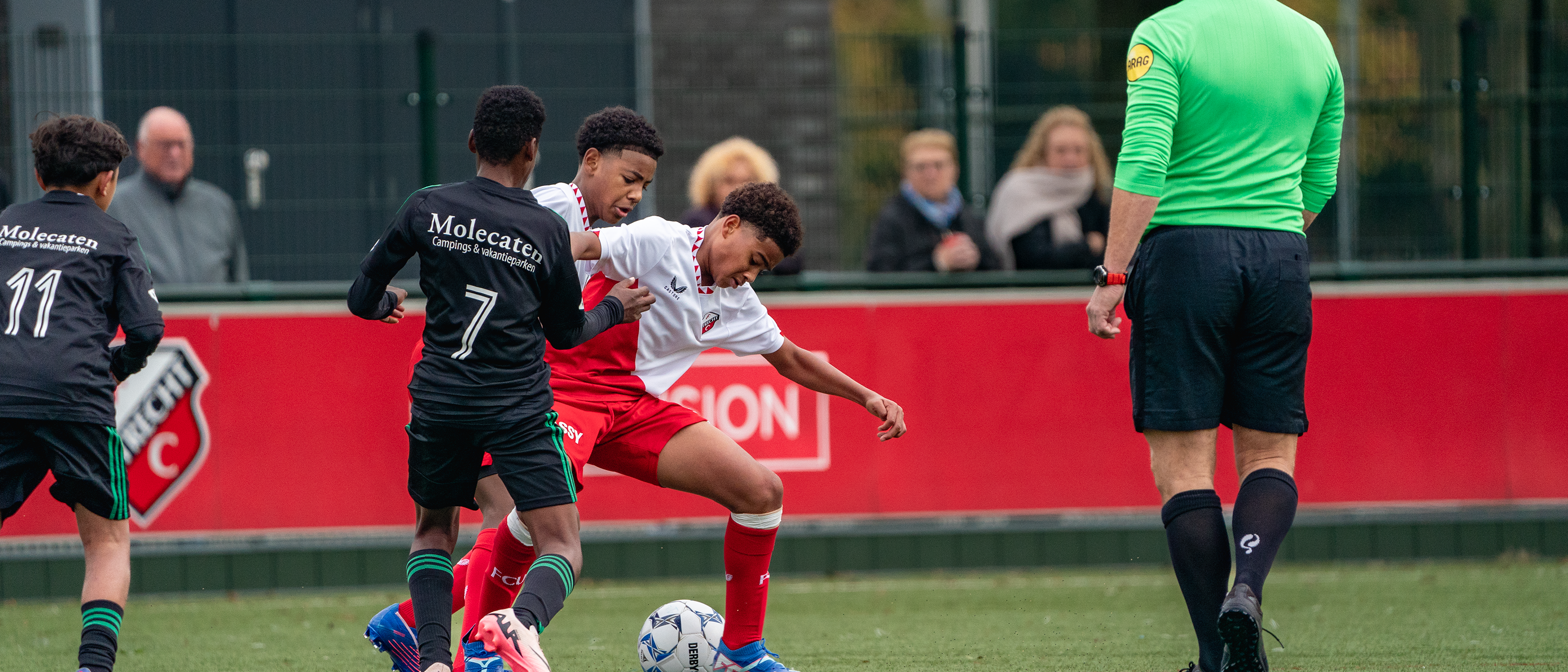 Wedstrijd van de Week: FC Utrecht O14 wordt net op tijd wakker!