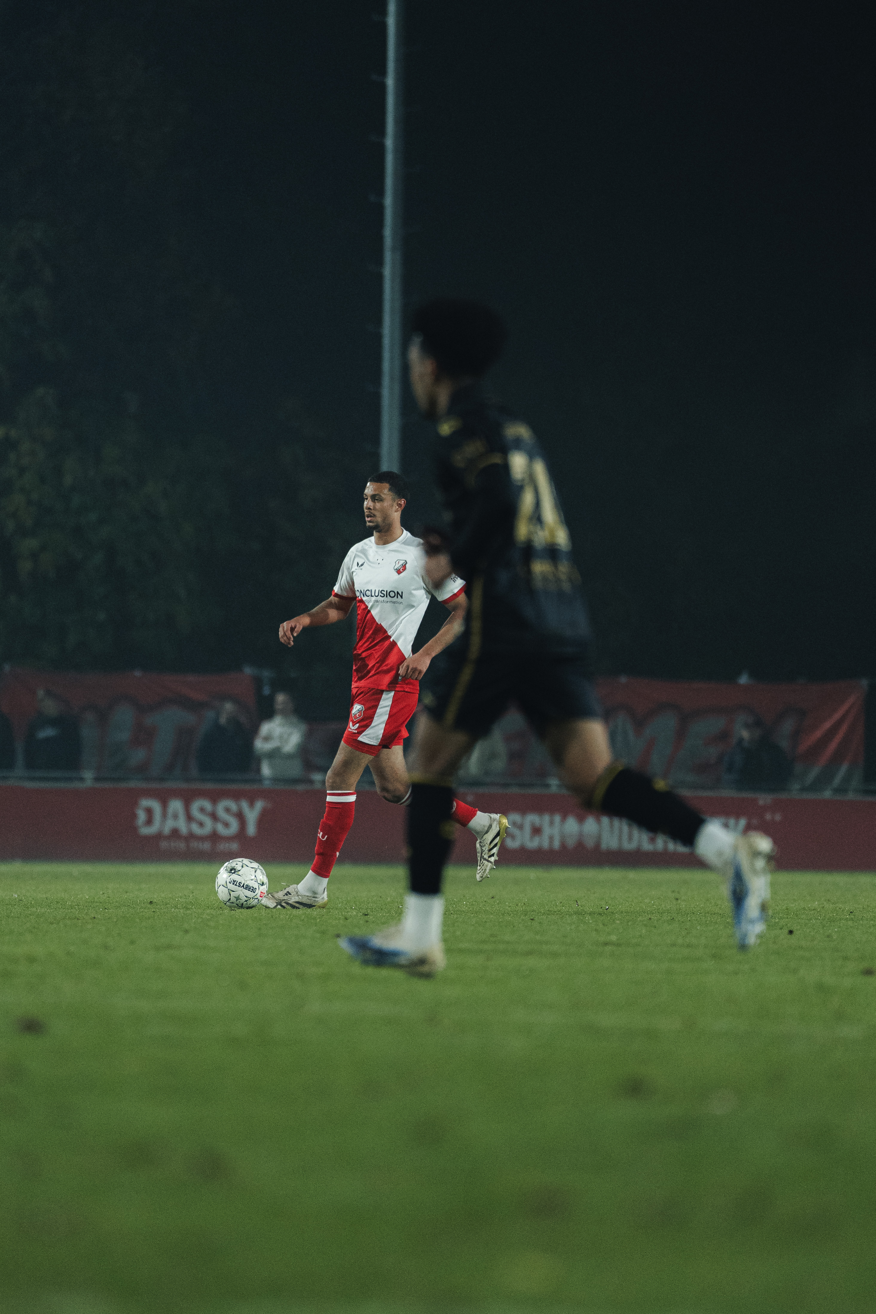 Jong FC Utrecht op Zoudenbalch tegen FC Den Bosch