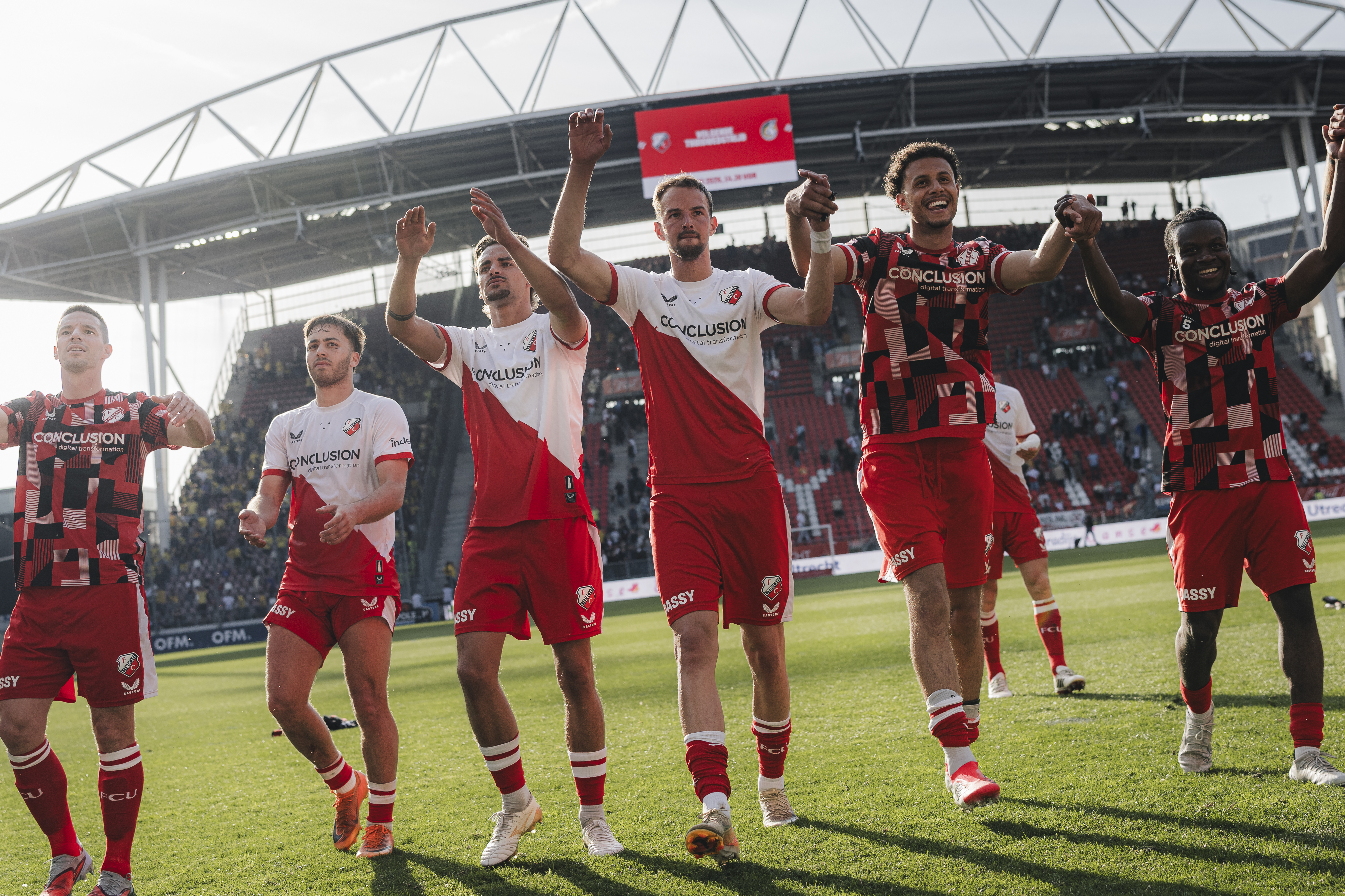 FC Utrecht verslaat tiental NAC Breda