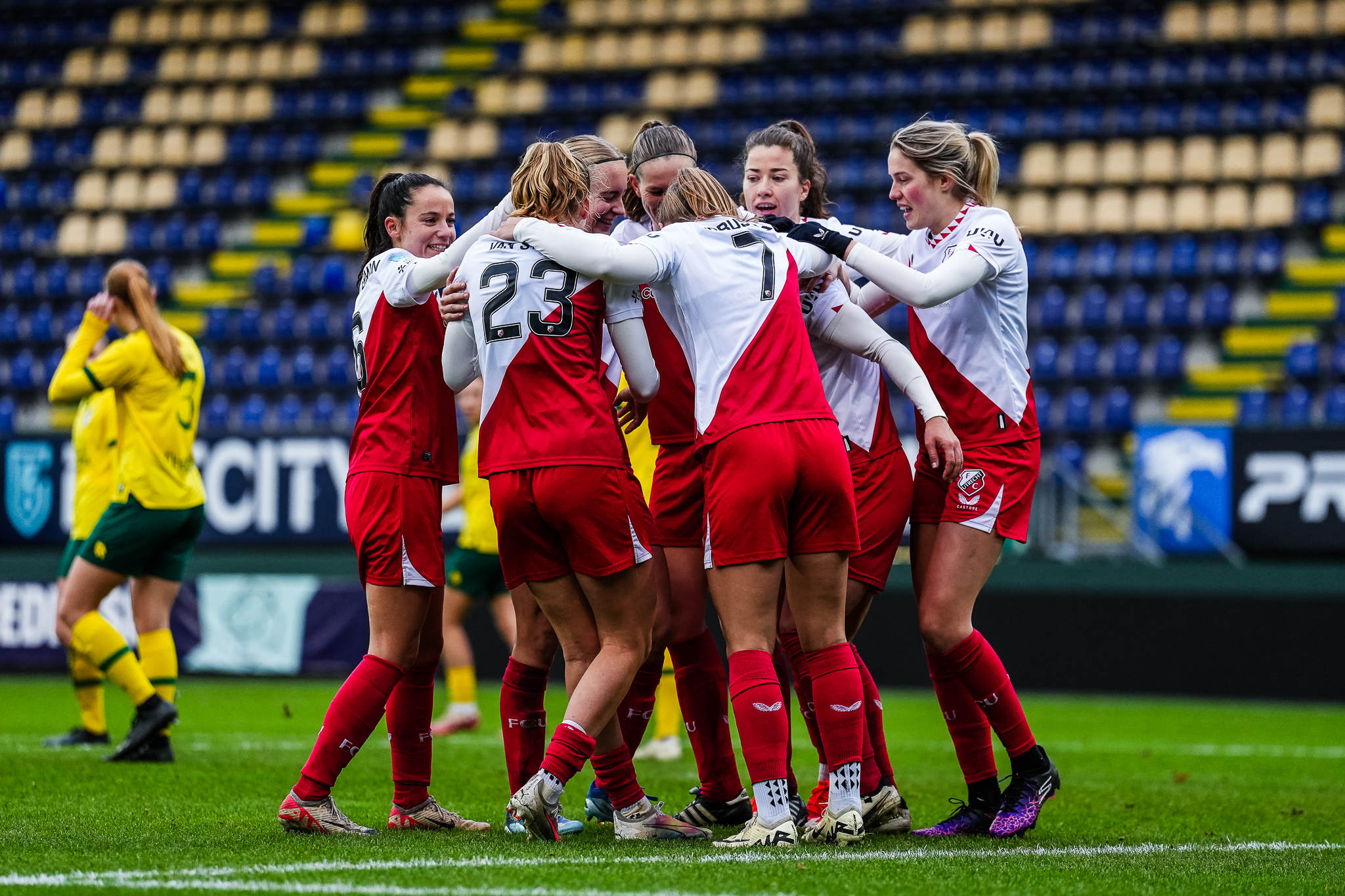 FC Utrecht Vrouwen sluit af tegen Telstar