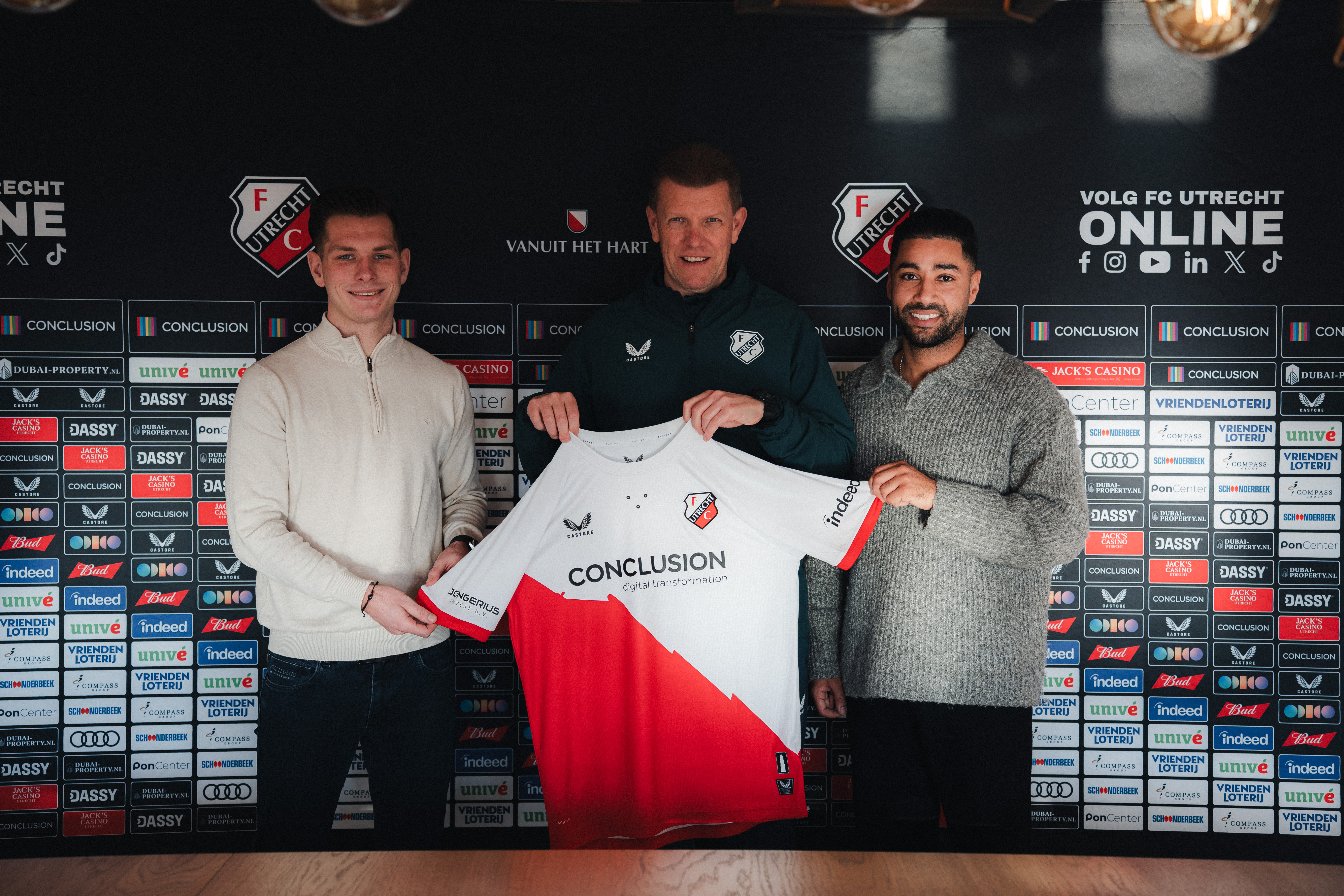 FC Utrecht verlengt contracten jeugdtrainers Anouar Kali en Eskil de Koning