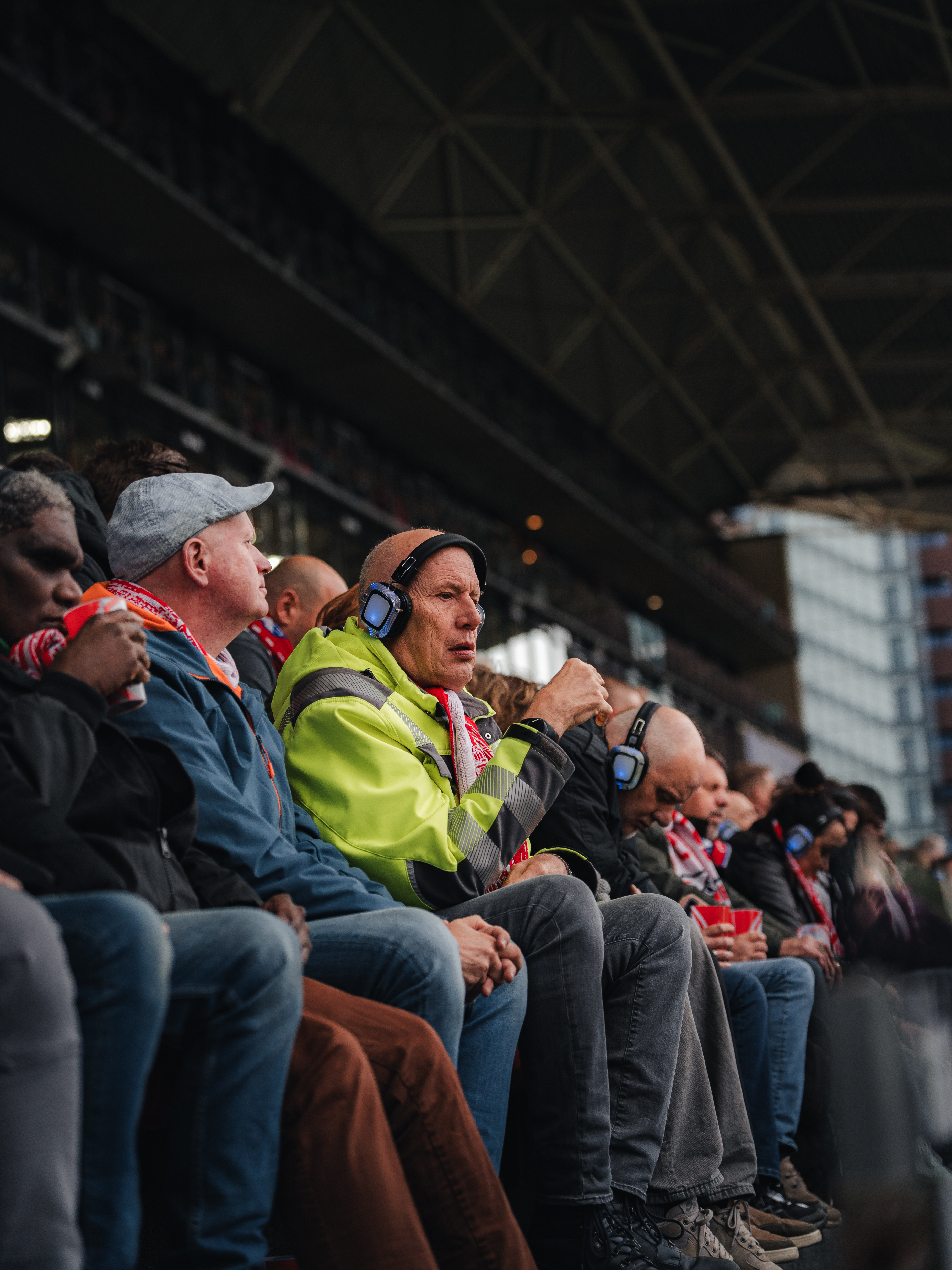 Foundation verrast supporters blindentribune met bijzondere wedstrijddag