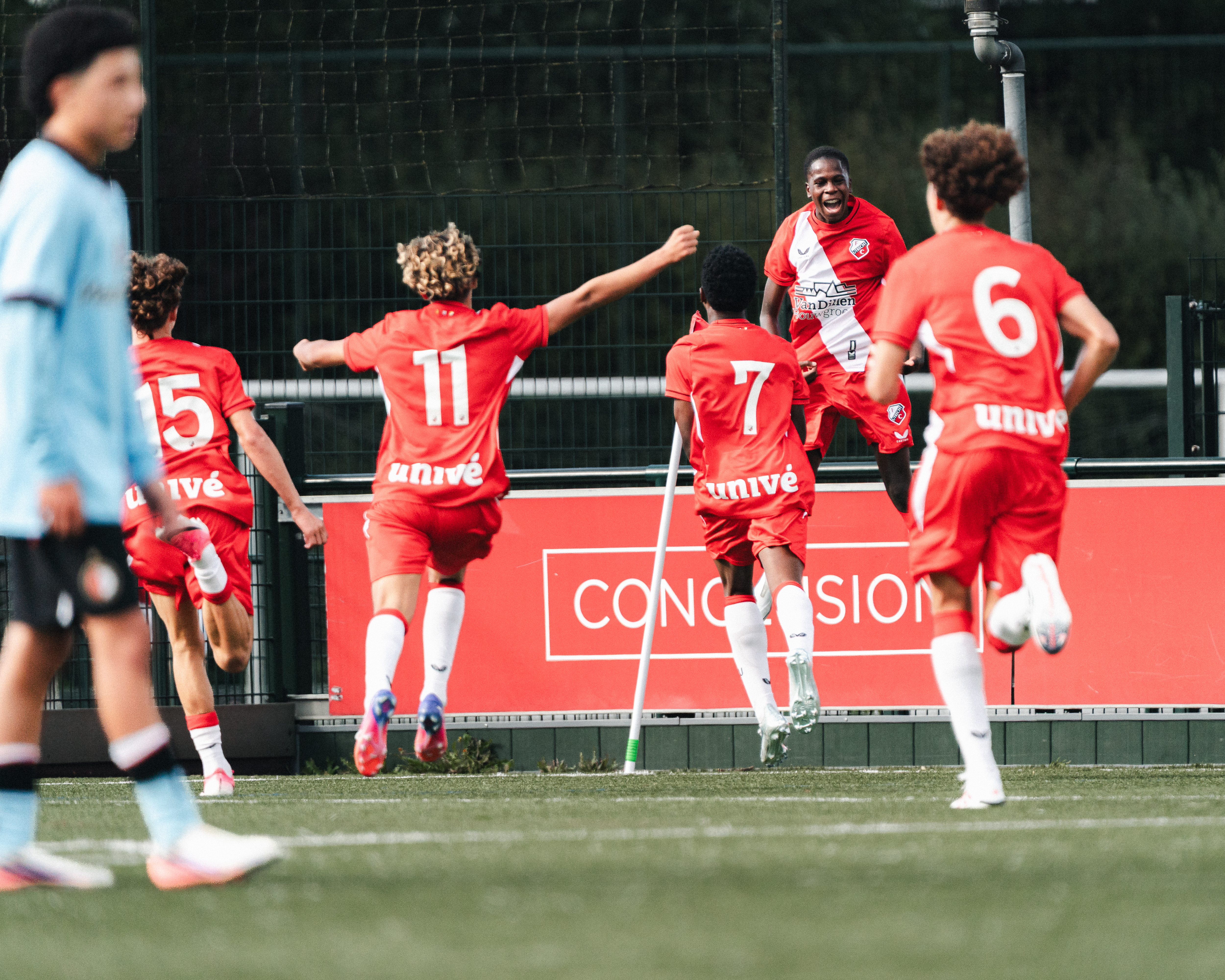 Wedstrijd van de Week: FC Utrecht O16 in slotfase langs Feyenoord