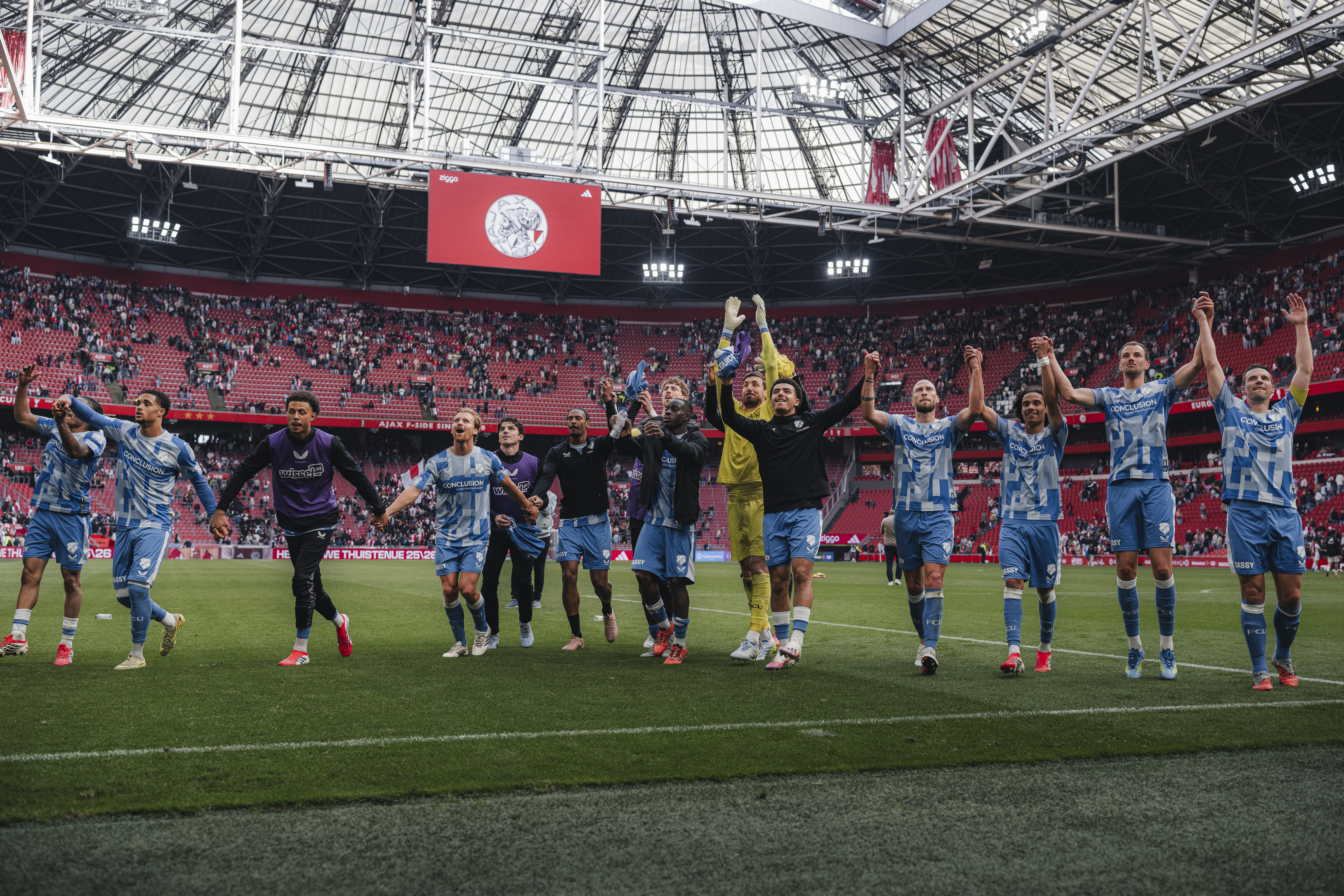 FC Utrecht wint op bezoek bij Ajax