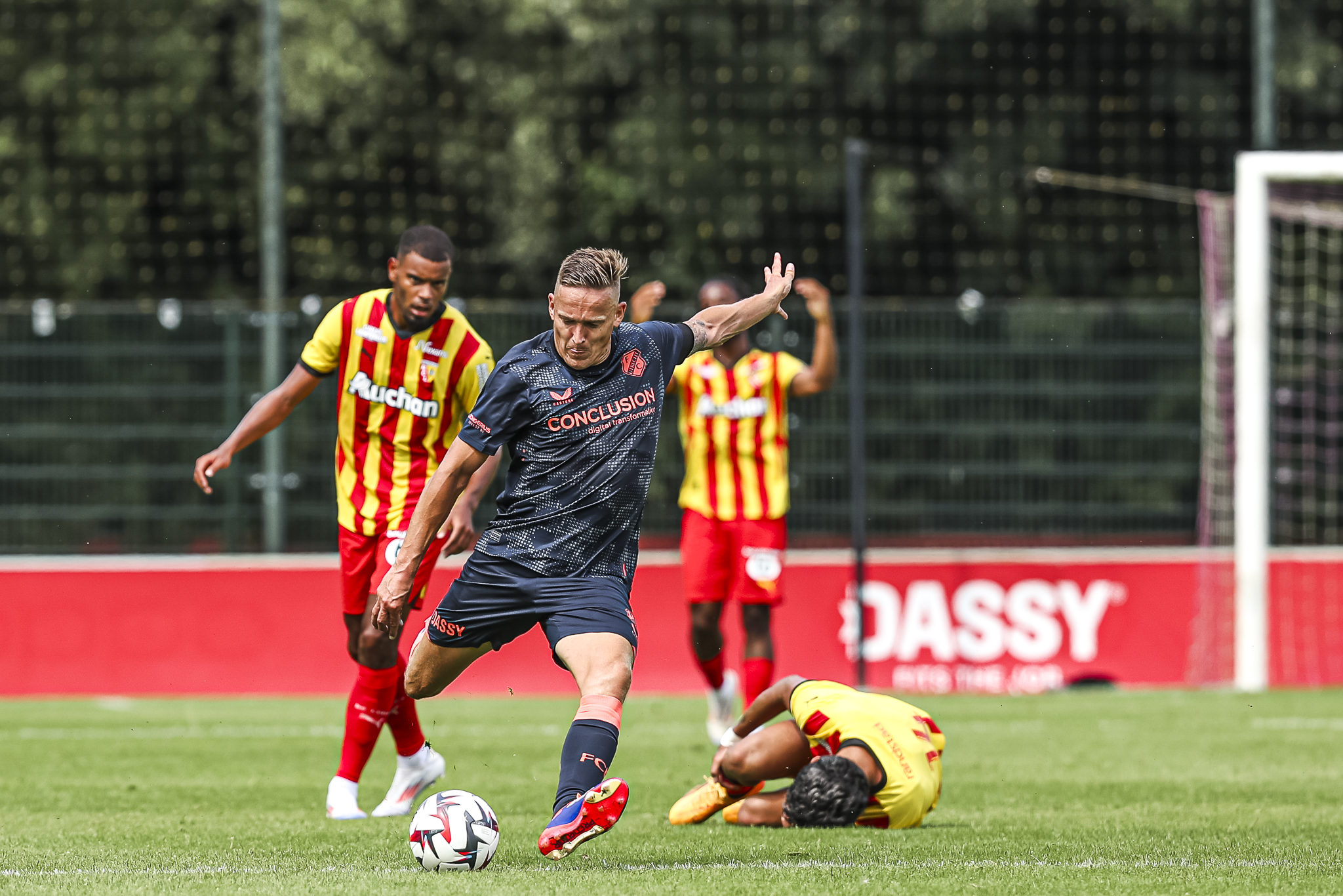 Winst en verlies in doelpuntrijk tweeluik met RC Lens