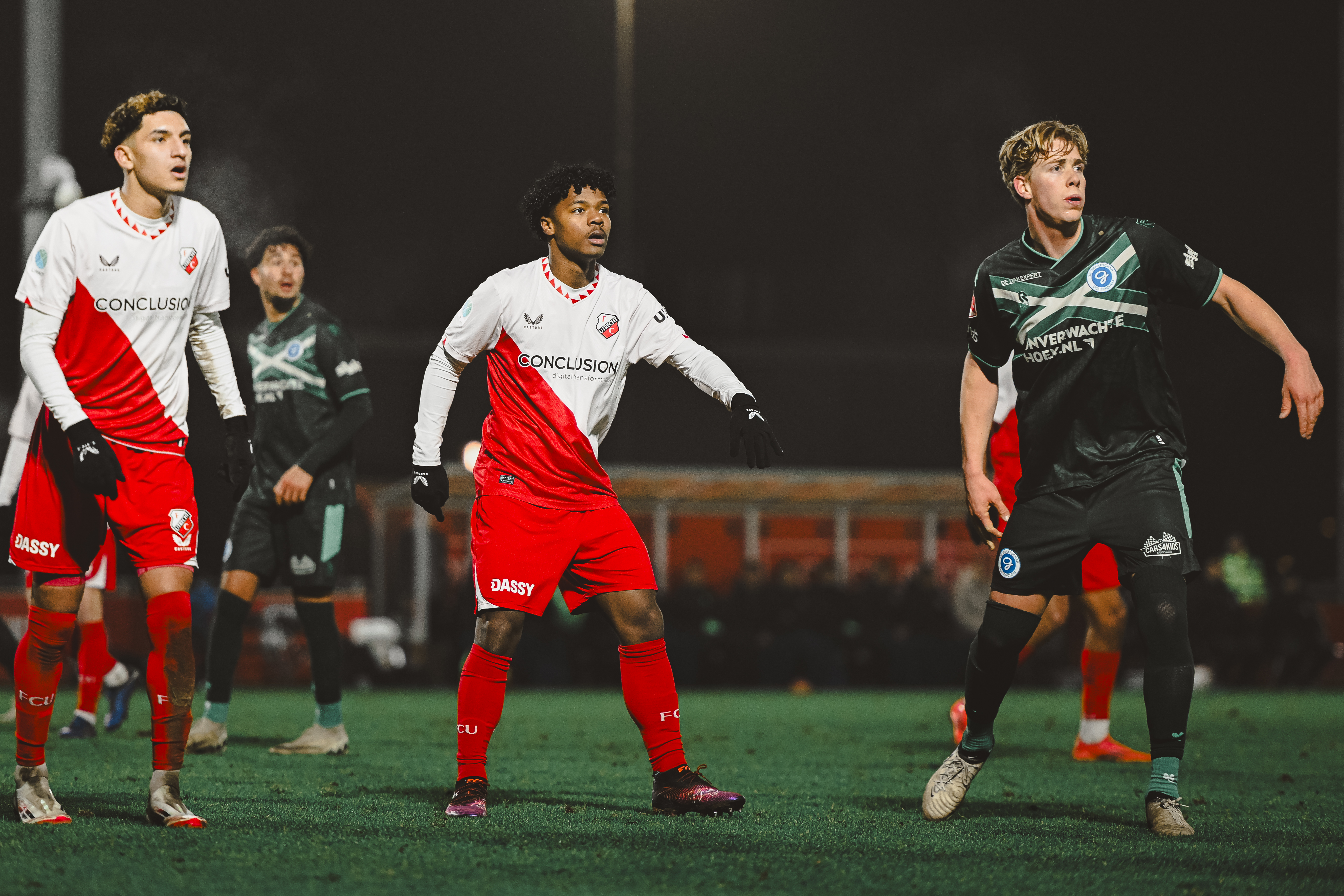 Jong FC Utrecht op bezoek bij Roda JC Kerkrade