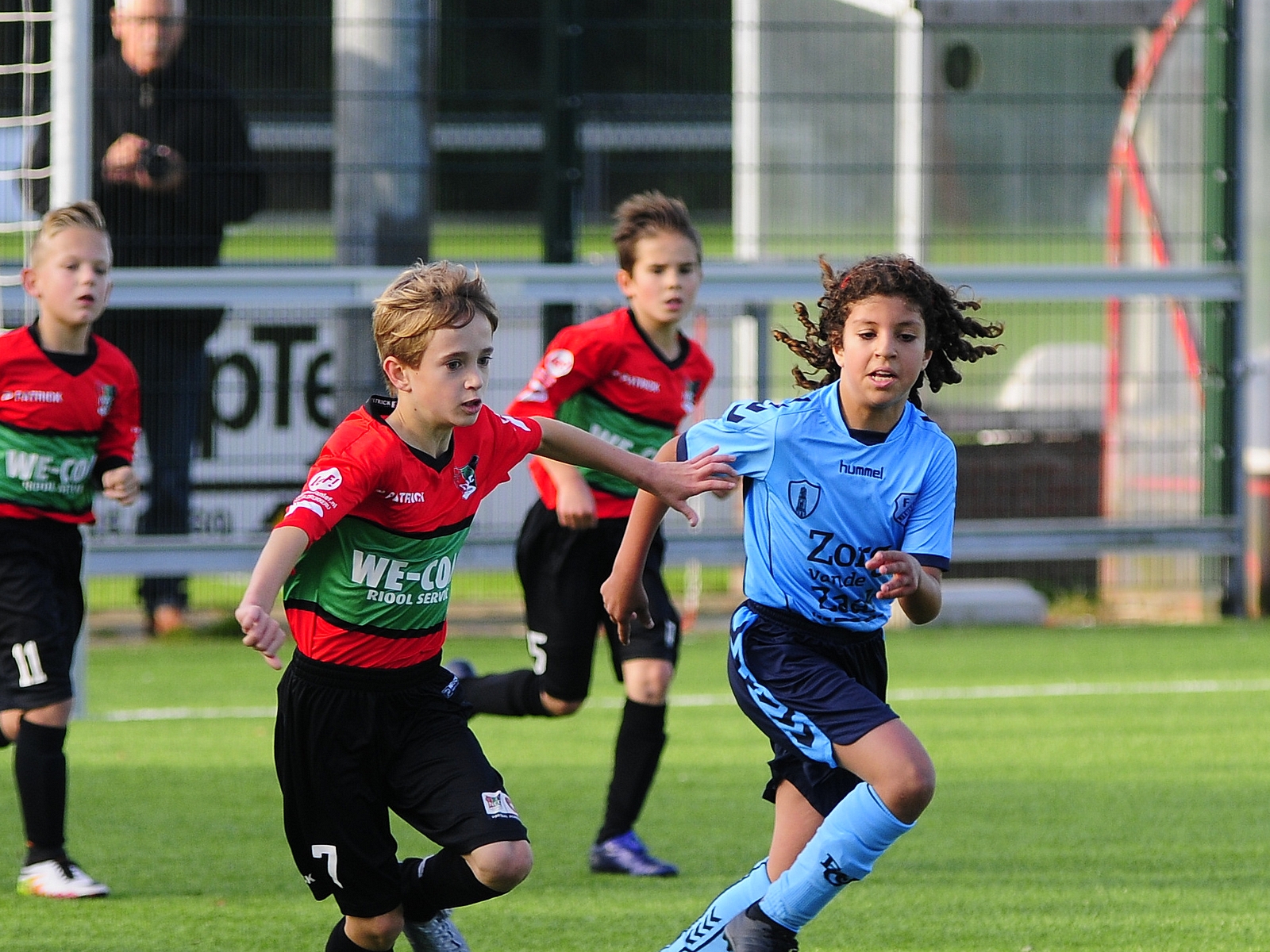 Goed combinatievoetbal bij FC Utrecht O11