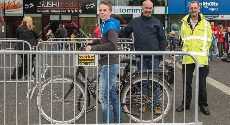 Geen toestemming voor bewaakte fietsenstalling