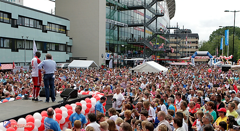 Open Dag FC Utrecht: warmte en drukte verwacht