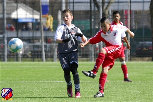 FC Utrecht O13 Verslaat Koploper