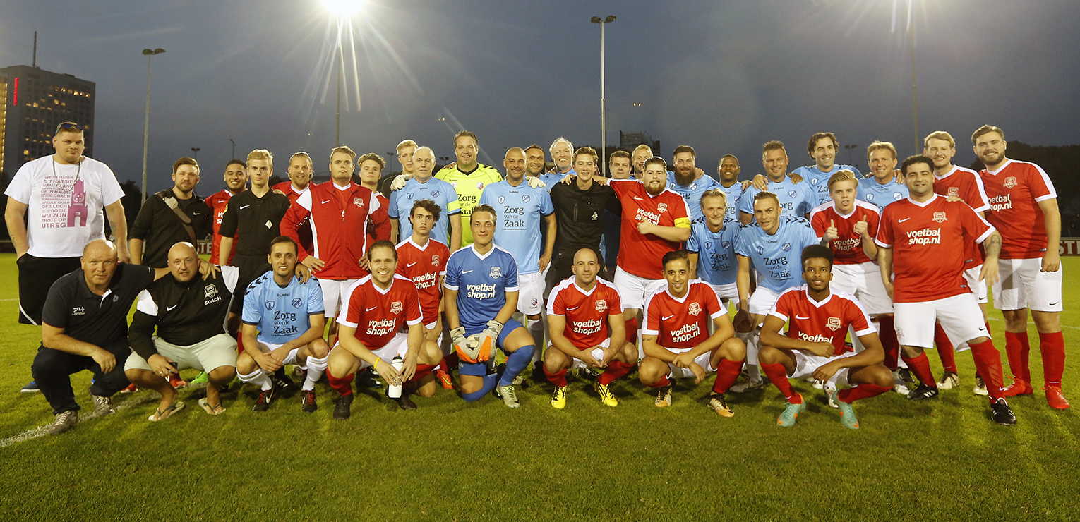 FC Utrecht Legends op dreef tegen Creators FC