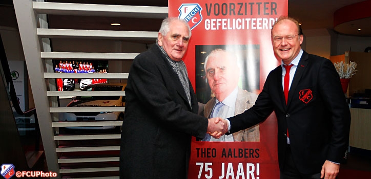 FC Utrecht feliciteert Theo Aalbers